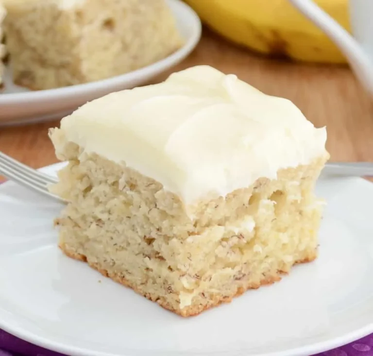 Banana Bars with Cream Cheese