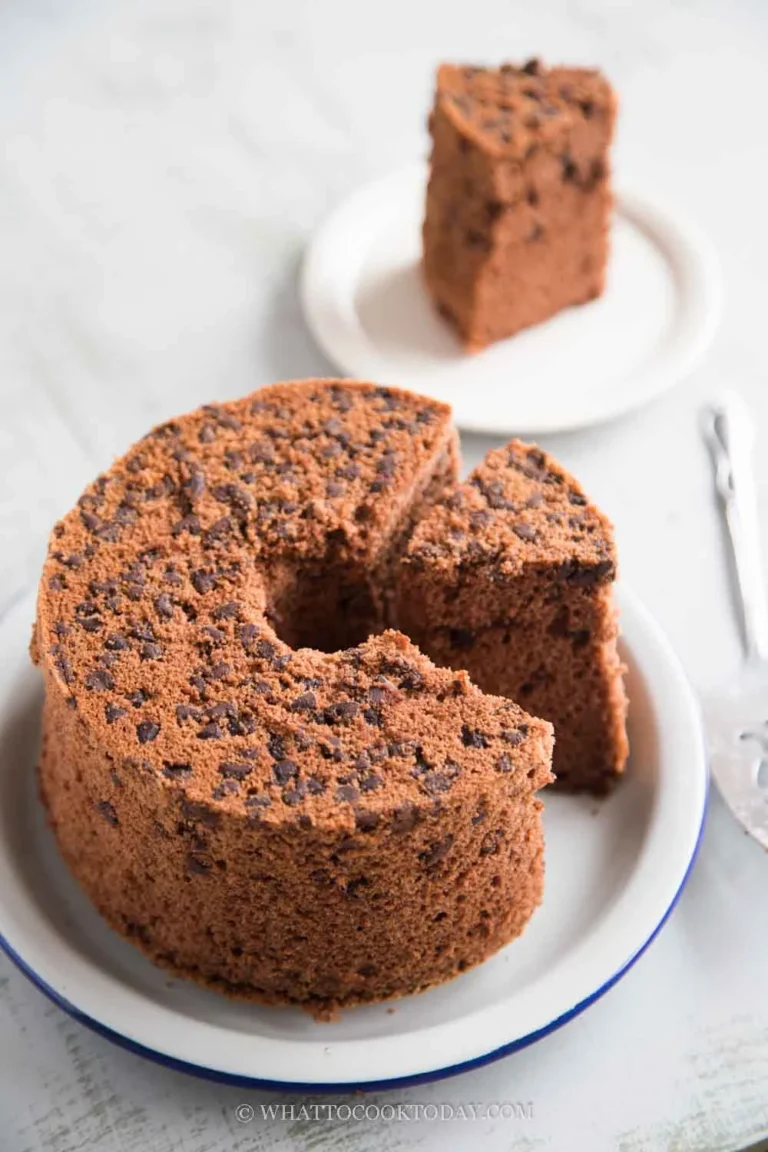 Chocolate Chiffon Cake