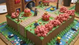 Roblox Birthday Cake for Girl