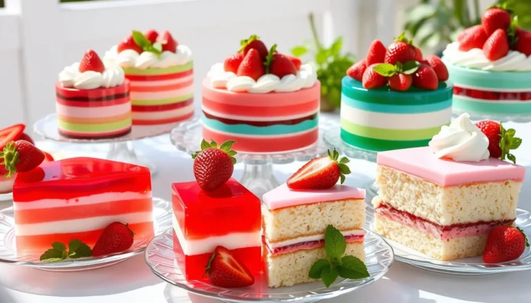 Strawberry Jello Cake